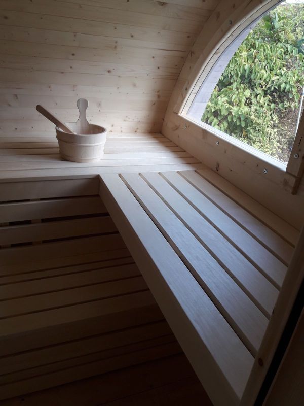 maldre sauna interier