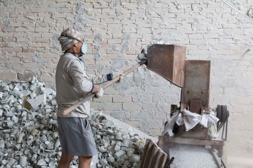 Dajte veciam druhú šancu keramika recyklácia
