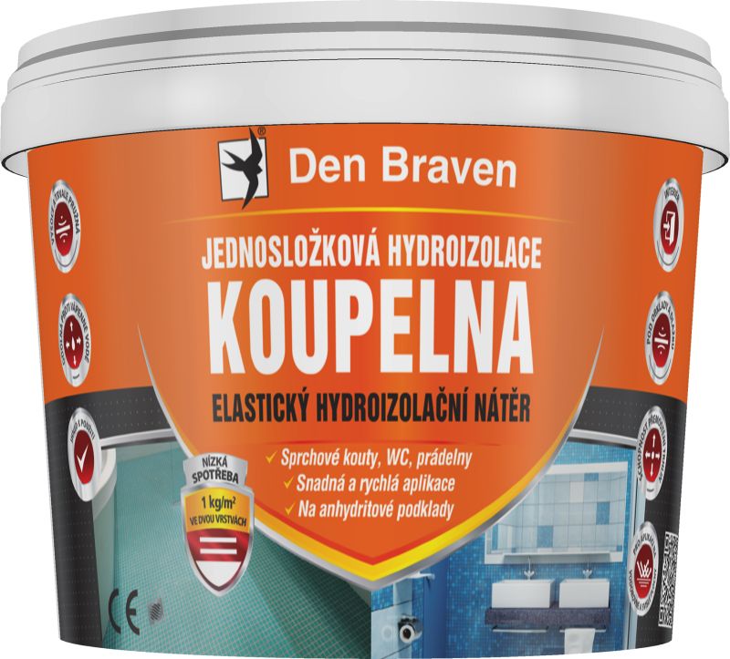 den braven jednoslozkova hydroizolace koupelna