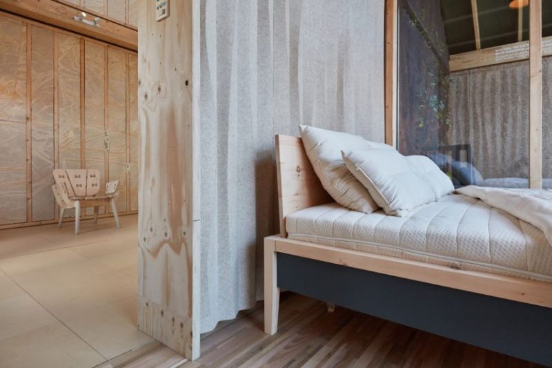 biodom eindhoven designweek slama drevo mycelium 2