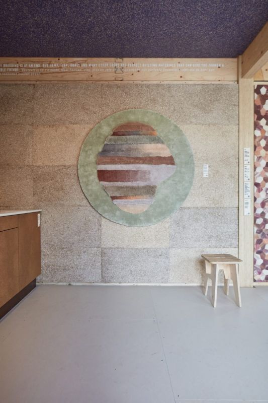 biodom eindhoven designweek slama drevo mycelium 3