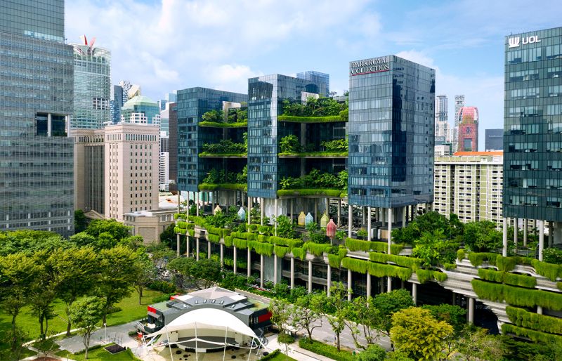 zelene budovy singapur 1